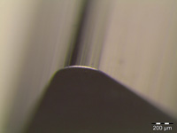 Wendeschneidplatte Kante nach rapidcut insert Bearbeitung